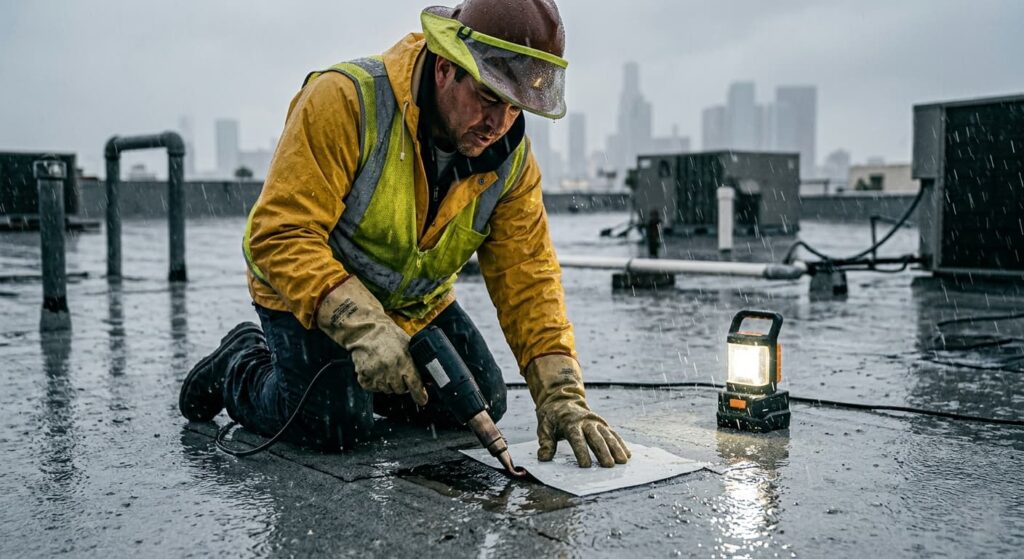 Emergency Commercial Roof Repair Orange County & Los Angeles