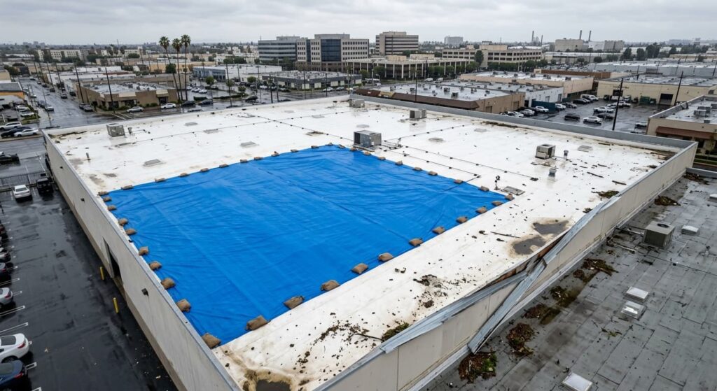 Emergency Commercial Roof Repair Orange County & Los Angeles