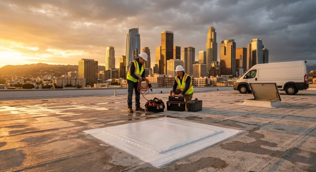 Emergency Commercial Roof Repair Orange County & Los Angeles