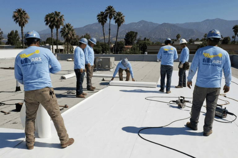 Flat Roofing Systems for Commercial Buildings in Orange, CA