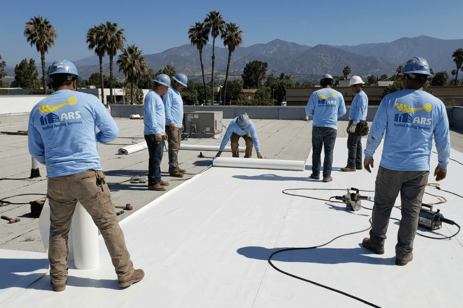 Flat Roofing Systems for Commercial Buildings in Orange, CA