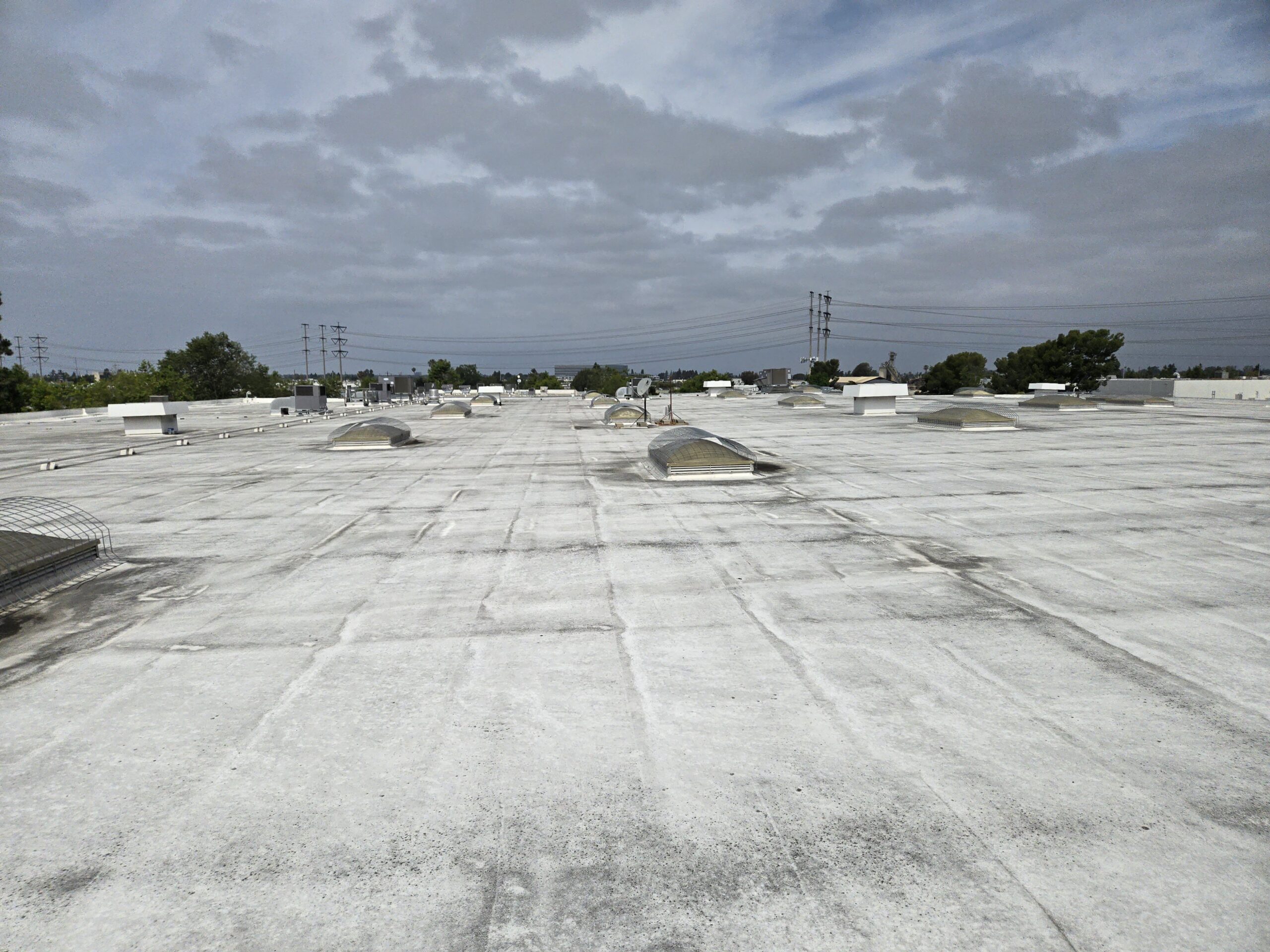 Roof before restoration